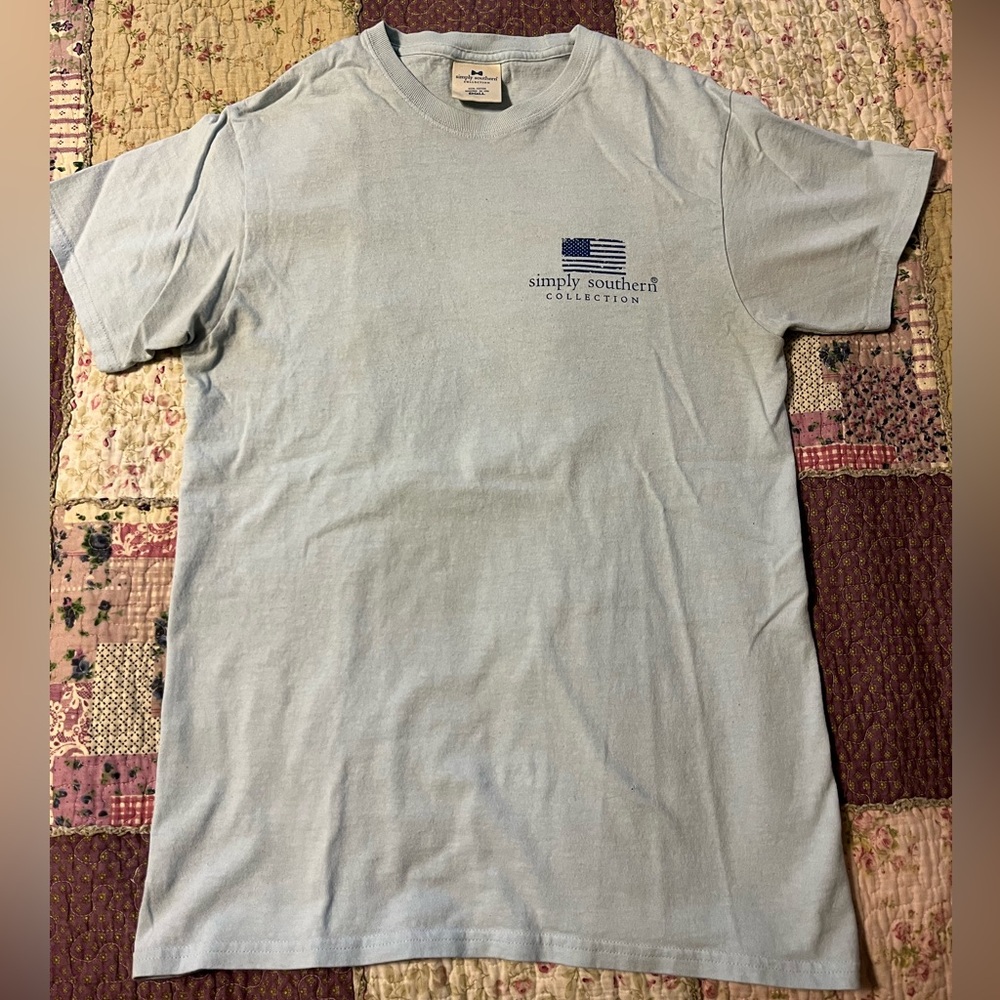 Simply Southern Light Blue T-Shirt